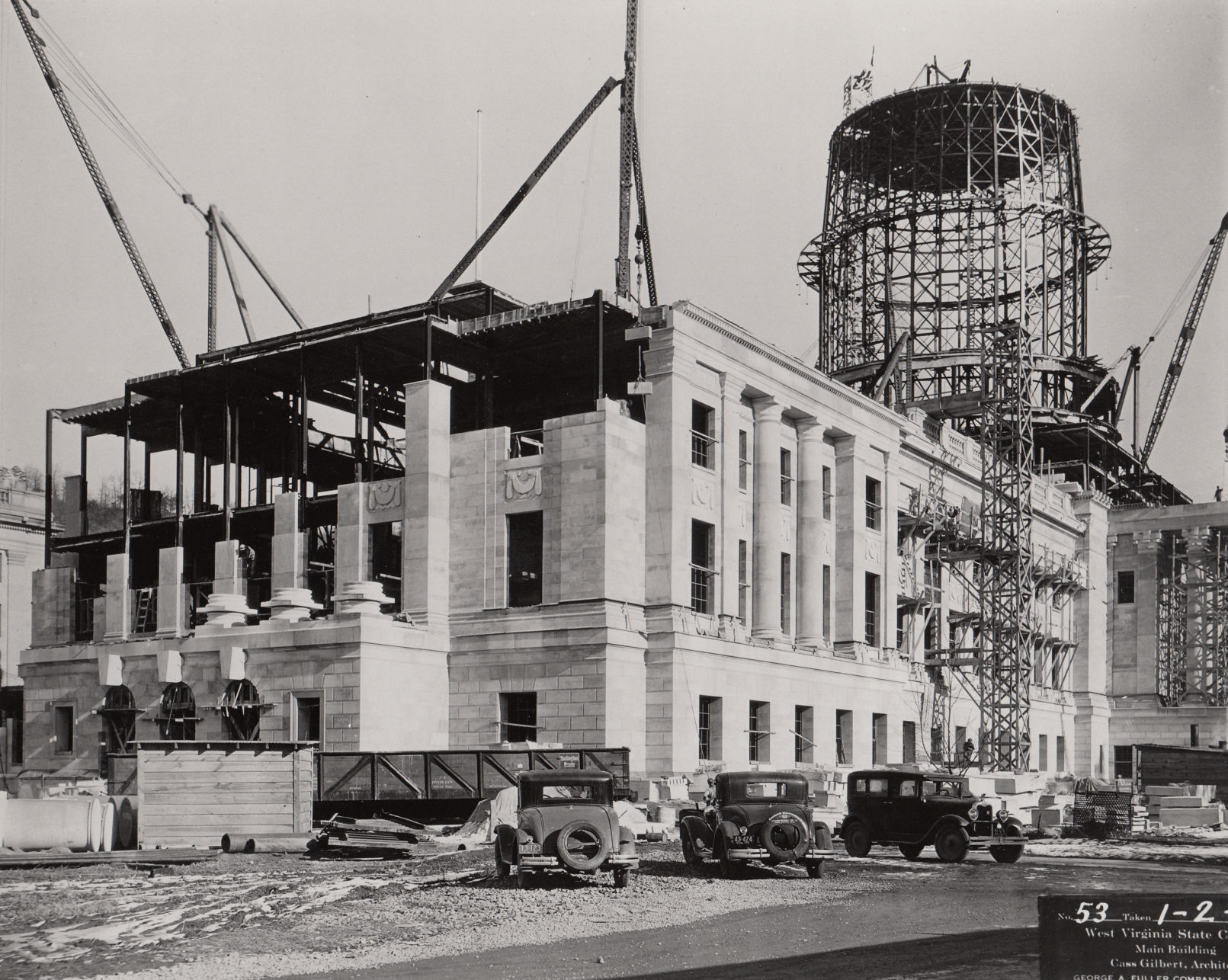 Vintage West Virginia: Dome construction